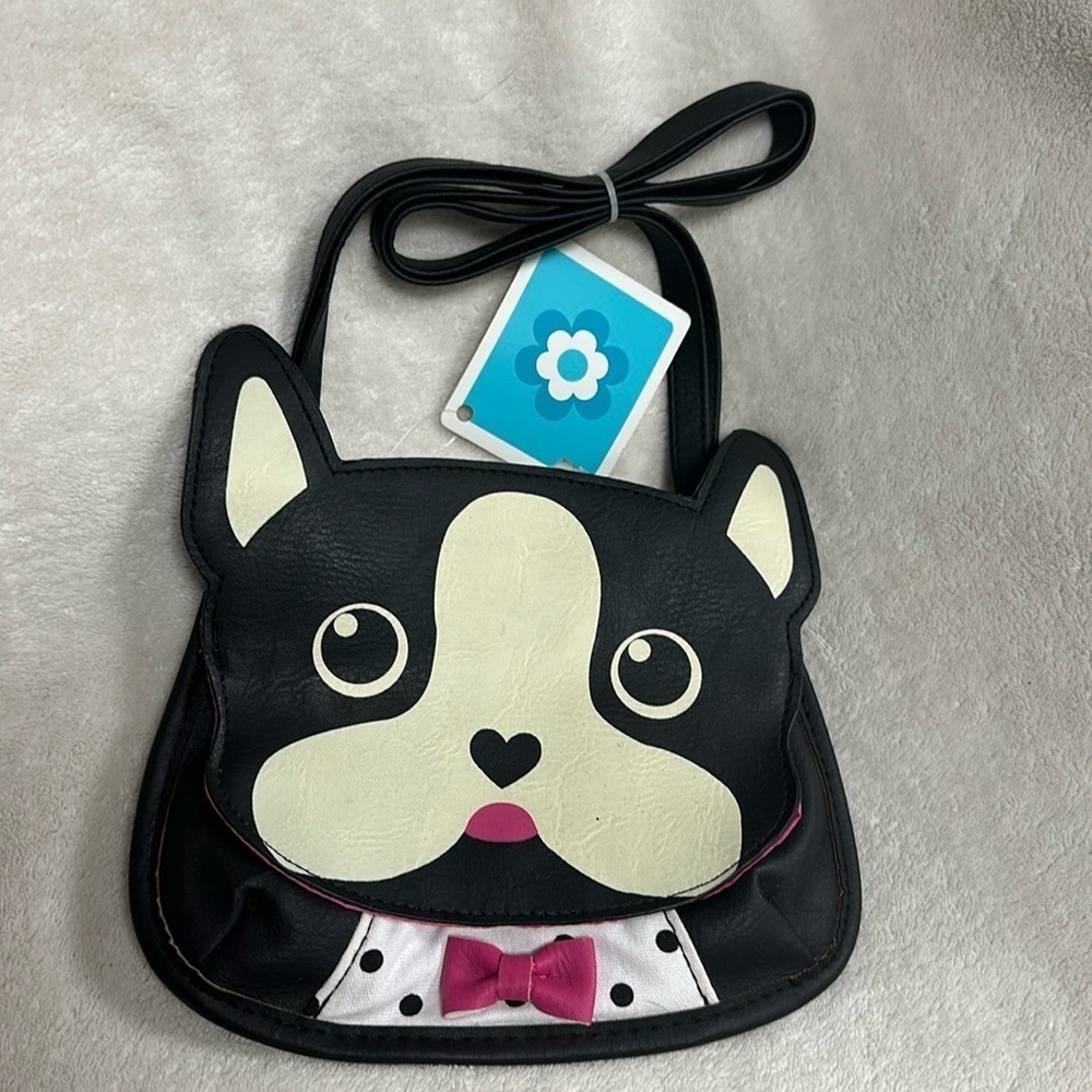 Girls' Dog Face Crossbody Purse NWT